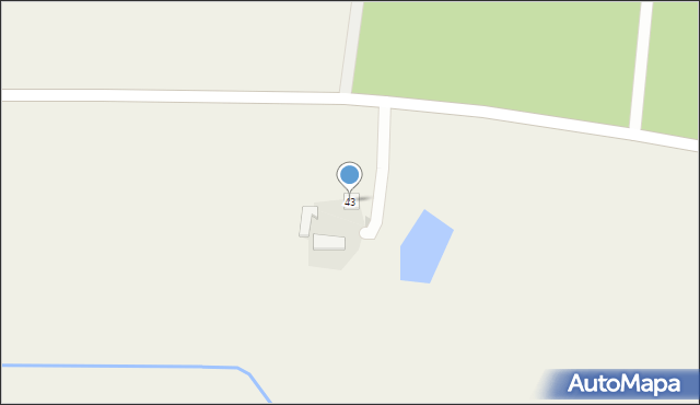 Bronoszewice, Bronoszewice, 43, mapa Bronoszewice