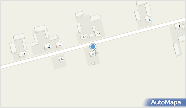 Bronów, Bronów, 11, mapa Bronów