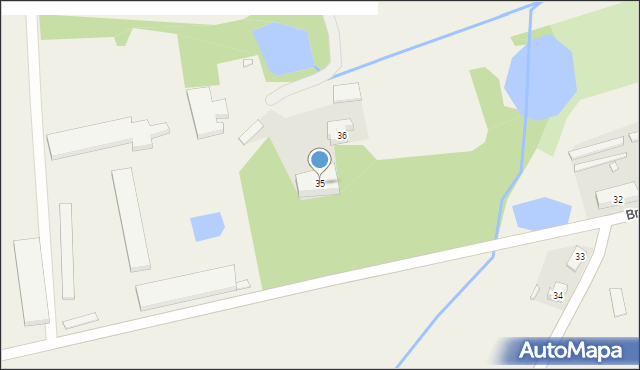 Bronów, Bronów, 35, mapa Bronów