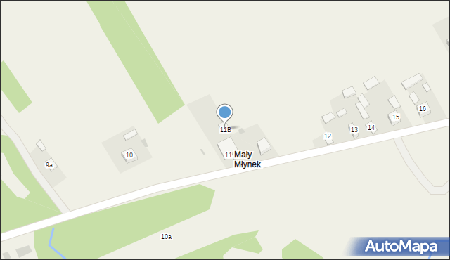 Bronowice, Bronowice, 11B, mapa Bronowice