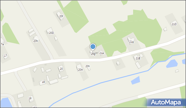 Bronowice, Bronowice, 20g, mapa Bronowice