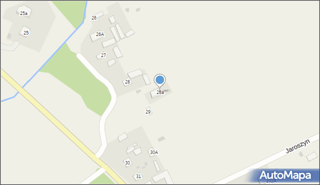 Bronowice, Bronowice, 28a, mapa Bronowice