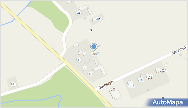 Bronowice, Bronowice, 30A, mapa Bronowice