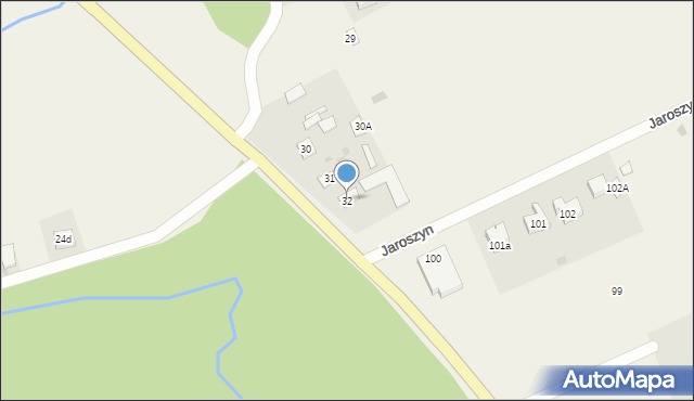 Bronowice, Bronowice, 32, mapa Bronowice