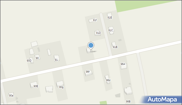 Bronowice, Bronowice, 91g, mapa Bronowice