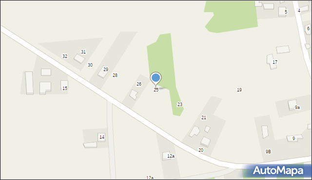 Bronowice, Bronowice, 25, mapa Bronowice