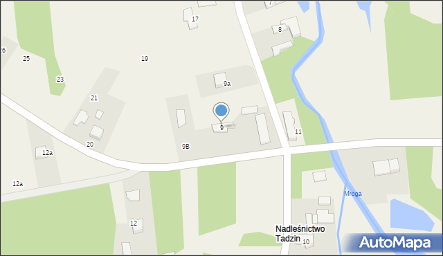 Bronowice, Bronowice, 9, mapa Bronowice