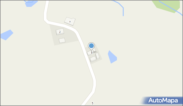 Bronowo, Bronowo, 3, mapa Bronowo