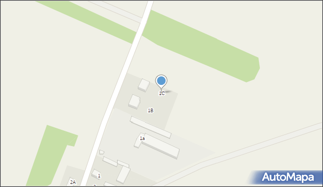 Brudki Stare, Brudki Stare, 1C, mapa Brudki Stare