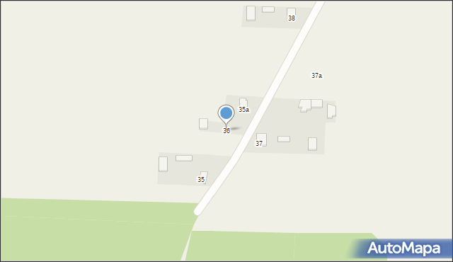 Brudno, Brudno, 36, mapa Brudno