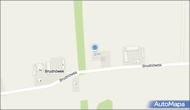 Brudnówek, Brudnówek, 2, mapa Brudnówek