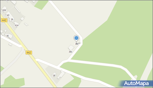 Brudzewek, Brudzewek, 38c, mapa Brudzewek