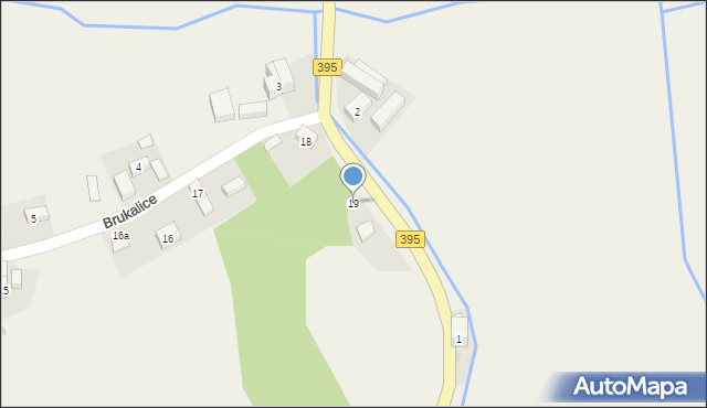 Brukalice, Brukalice, 19, mapa Brukalice