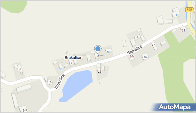 Brukalice, Brukalice, 6, mapa Brukalice