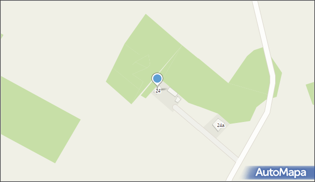 Bruliny, Bruliny, 24, mapa Bruliny