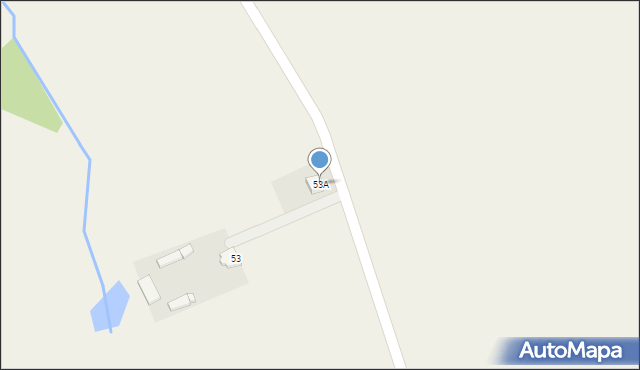 Bruliny, Bruliny, 53A, mapa Bruliny