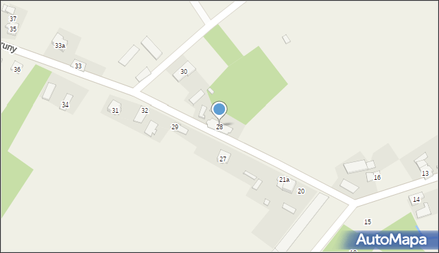 Bruny, Bruny, 28, mapa Bruny