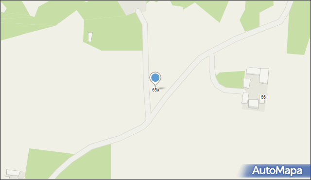 Brusów, Brusów, 65a, mapa Brusów