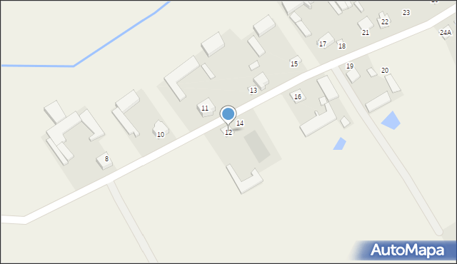 Bruszewo, Bruszewo, 12, mapa Bruszewo