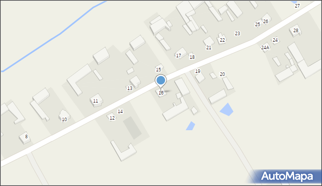 Bruszewo, Bruszewo, 16, mapa Bruszewo