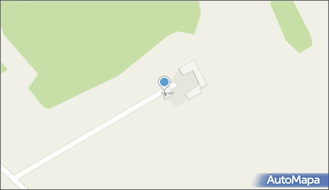 Bruszewo-Borkowizna, Bruszewo-Borkowizna, 9, mapa Bruszewo-Borkowizna