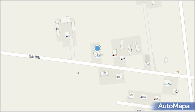 Brużyczka Mała, Brużyczka Mała, 42d, mapa Brużyczka Mała