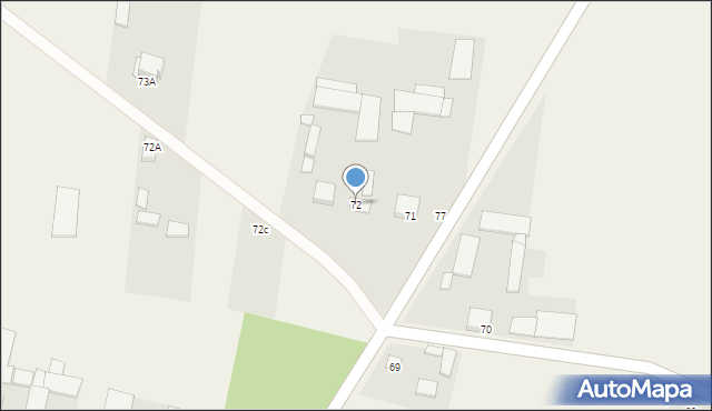 Bryki, Bryki, 72, mapa Bryki