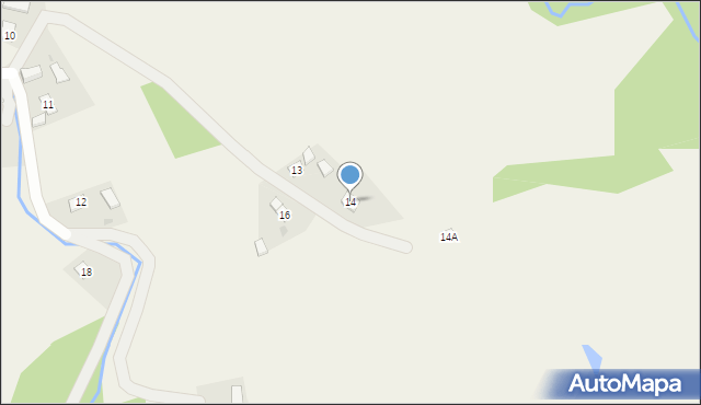 Brylińce, Brylińce, 14, mapa Brylińce