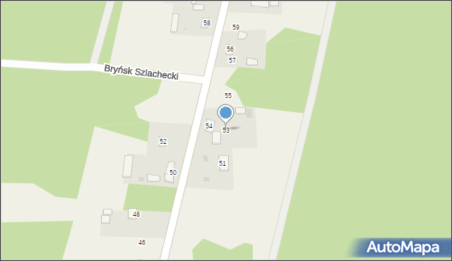 Bryńsk, Bryńsk, 53, mapa Bryńsk