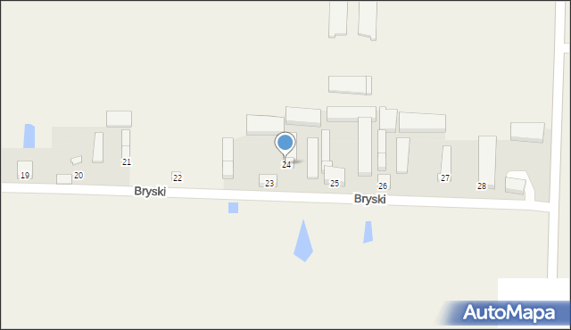 Bryski, Bryski, 24, mapa Bryski