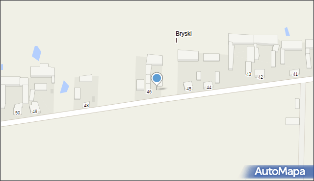 Bryski, Bryski, 46a, mapa Bryski