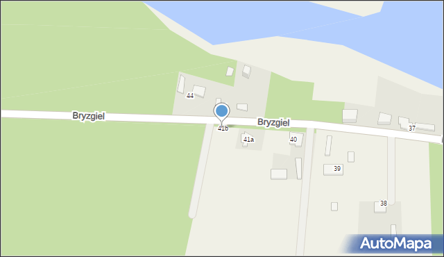 Bryzgiel, Bryzgiel, 41b, mapa Bryzgiel