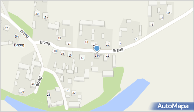 Brzeg, Brzeg, 13A, mapa Brzeg