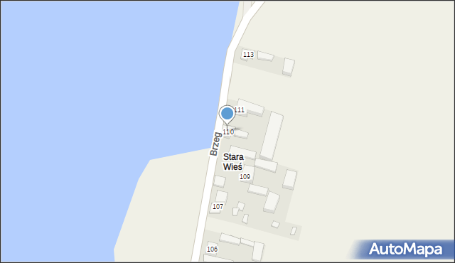 Brzeg, Brzeg, 110, mapa Brzeg