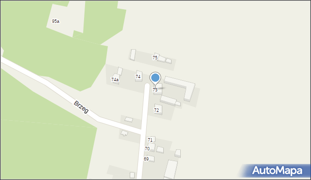 Brzeg, Brzeg, 73, mapa Brzeg