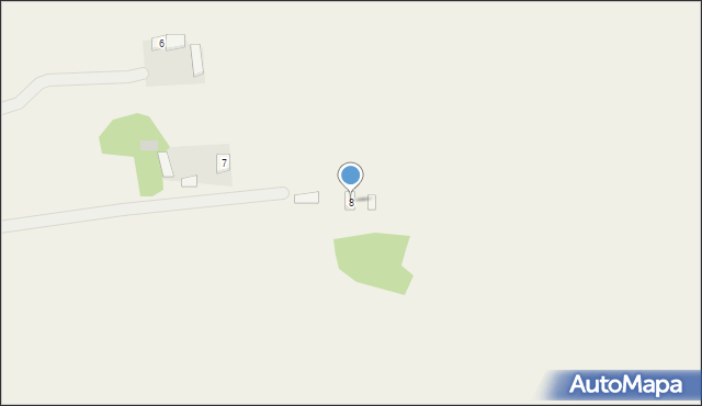 Brzegi, Brzegi, 8, mapa Brzegi