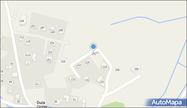 Brzegi, Brzegi, 231, mapa Brzegi