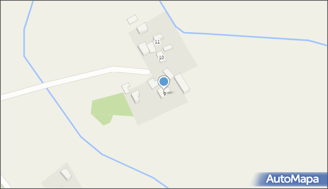 Brzegi, Brzegi, 9, mapa Brzegi