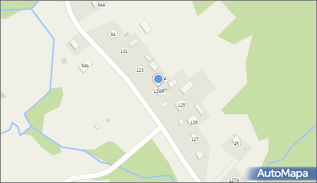 Brzegi Dolne, Brzegi Dolne, 124A, mapa Brzegi Dolne