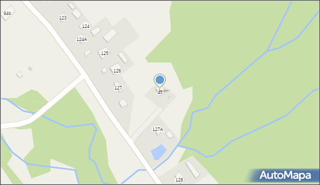 Brzegi Dolne, Brzegi Dolne, 45, mapa Brzegi Dolne