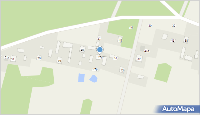 Brzeska Wola, Brzeska Wola, 47a, mapa Brzeska Wola