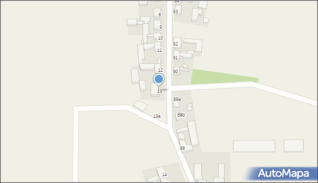 Brzesko, Brzesko, 13, mapa Brzesko