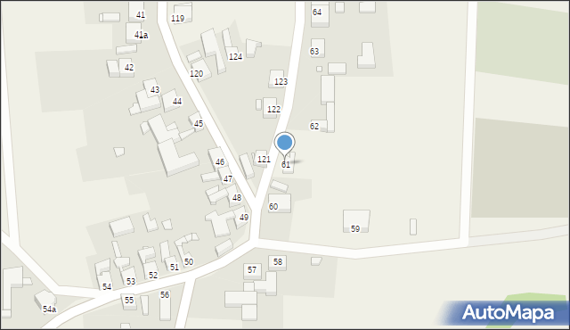 Brzesko, Brzesko, 61, mapa Brzesko