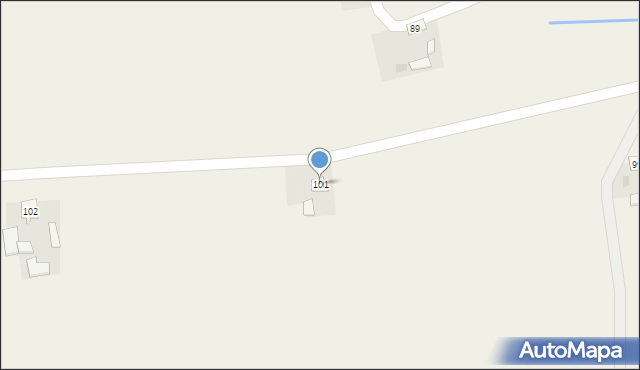 Brzezie, Brzezie, 101, mapa Brzezie