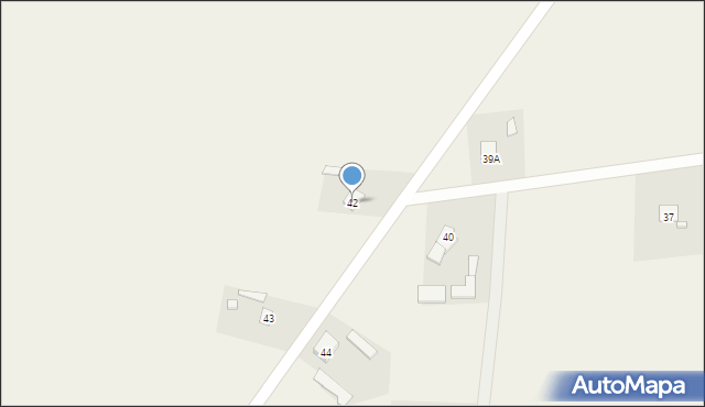 Brzezie, Brzezie, 42, mapa Brzezie