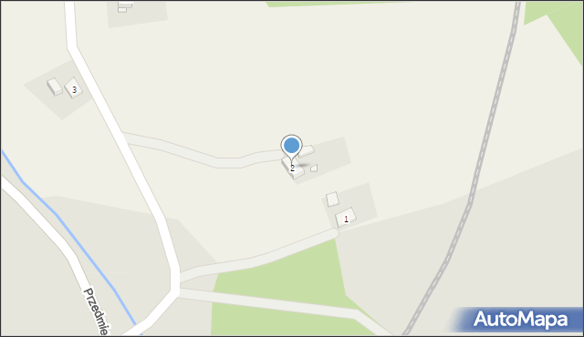 Brzeziniec, Brzeziniec, 2, mapa Brzeziniec