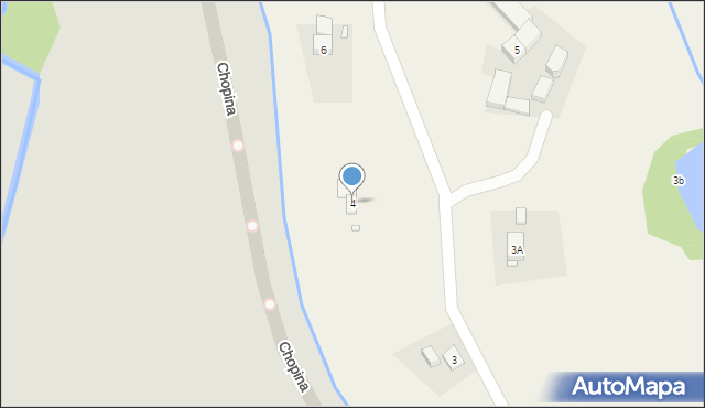 Brzeziniec, Brzeziniec, 4, mapa Brzeziniec