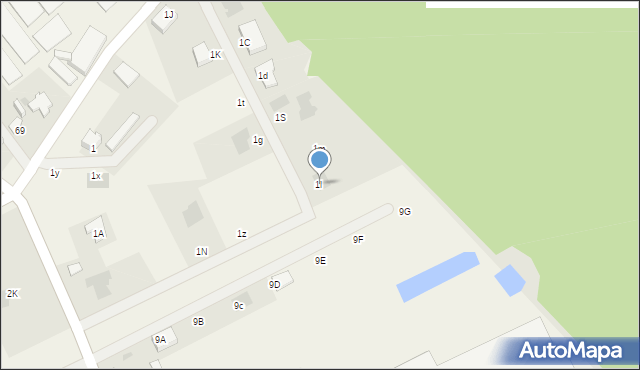 Brzezinka, Brzezinka, 1l, mapa Brzezinka