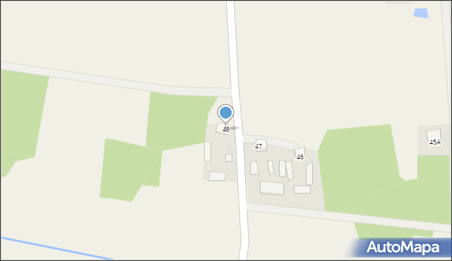 Brzezinki Nowe, Brzezinki Nowe, 48, mapa Brzezinki Nowe