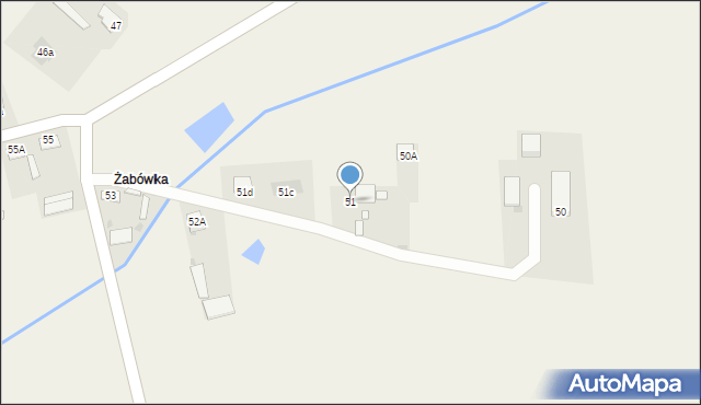 Brzezinki Nowe, Brzezinki Nowe, 51, mapa Brzezinki Nowe